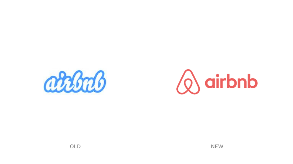 Airbnb 로고 변경 사례